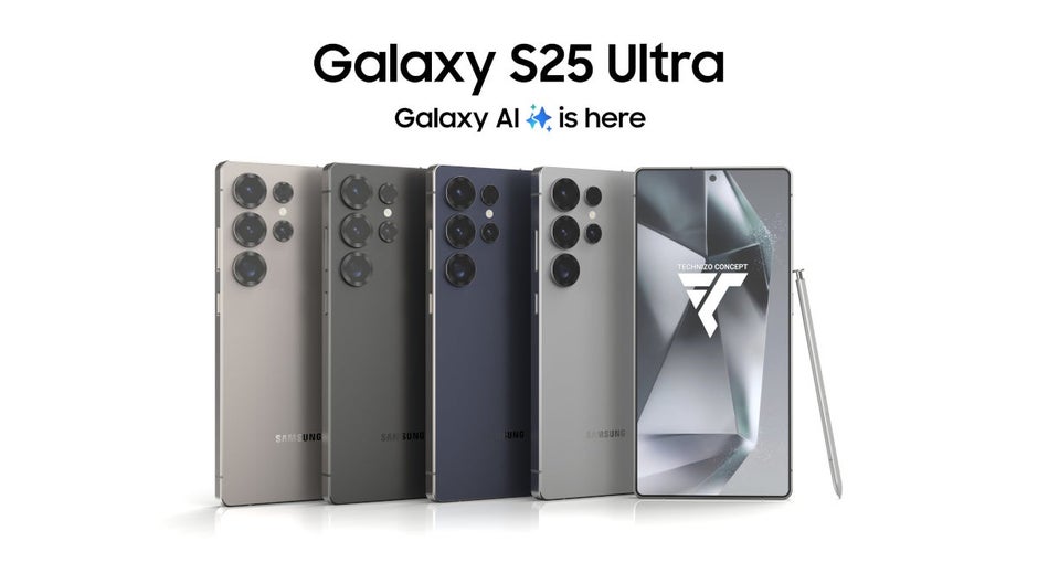 Leaked Galaxy S25 Ultra images